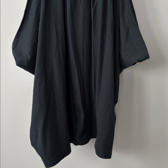 Free People Beach Black Oversized Swim Cover-Up size L - Picture 7 of 8